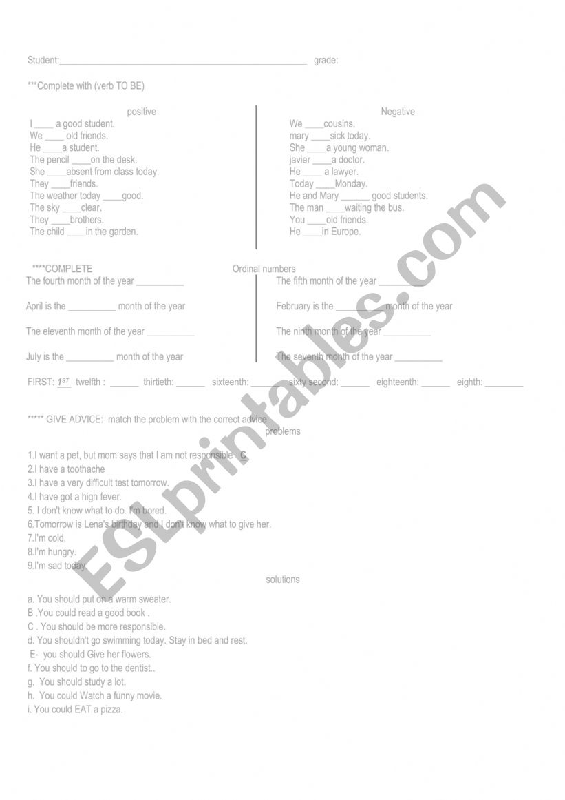 exam 3 temas worksheet