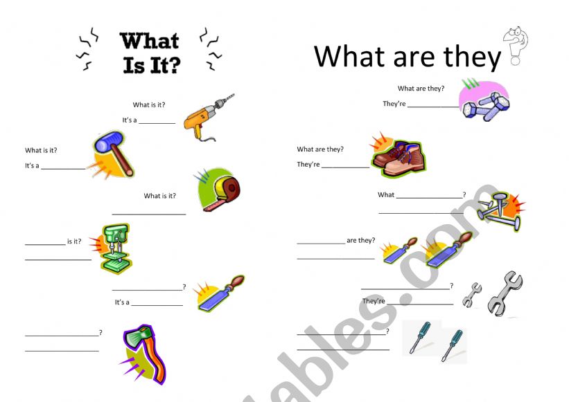What is it? What are they? Tools