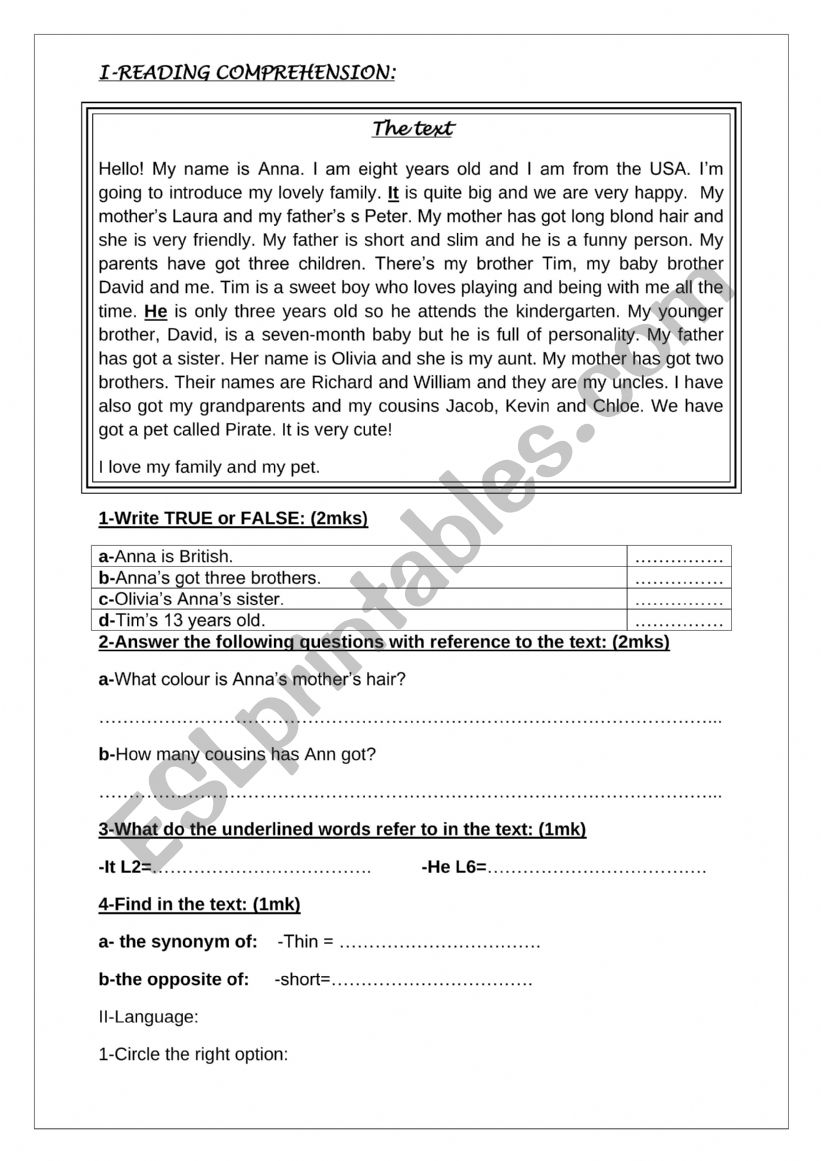 LetÂ´s go 4 (2nd term) assessment 