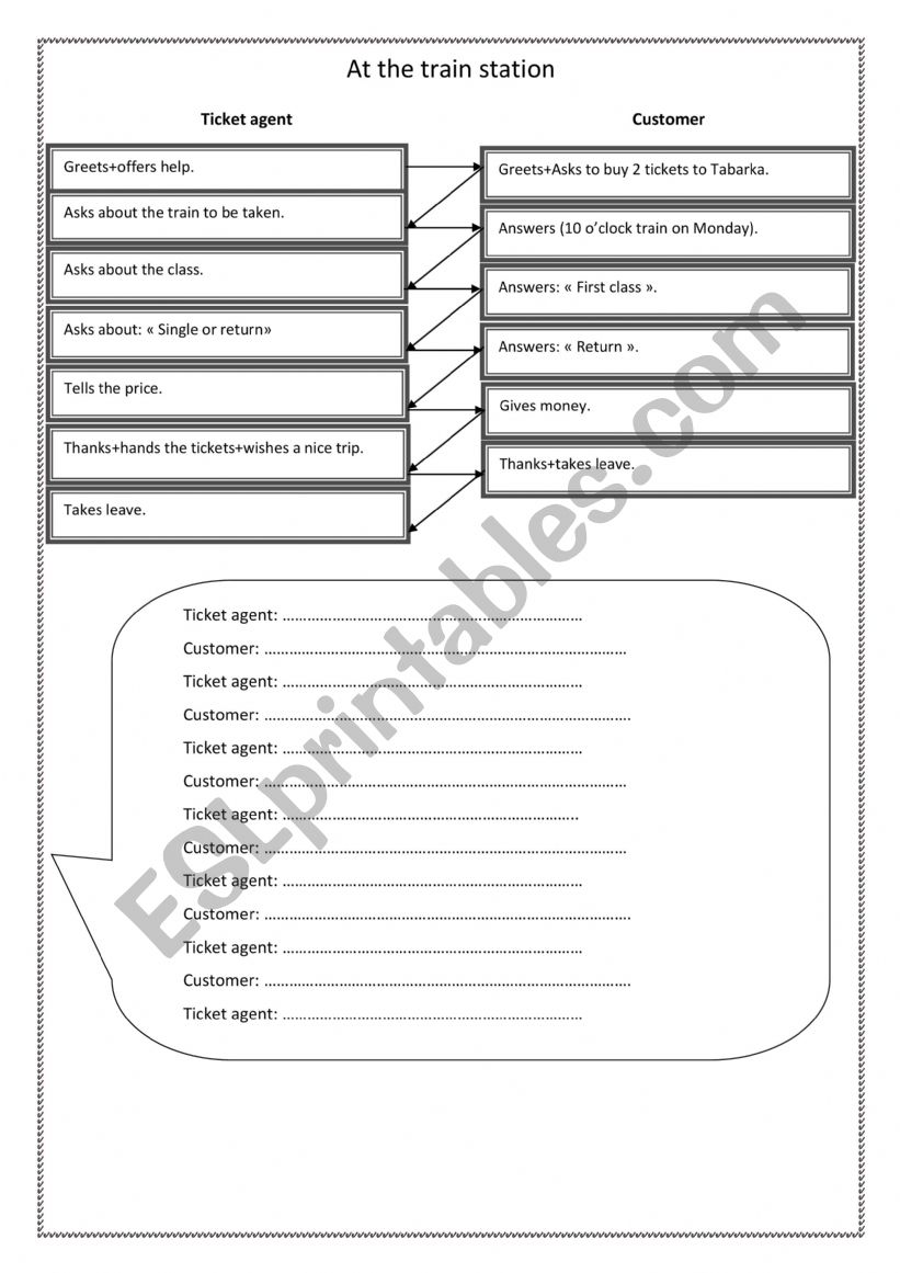 Shopping in Edinburgh worksheet