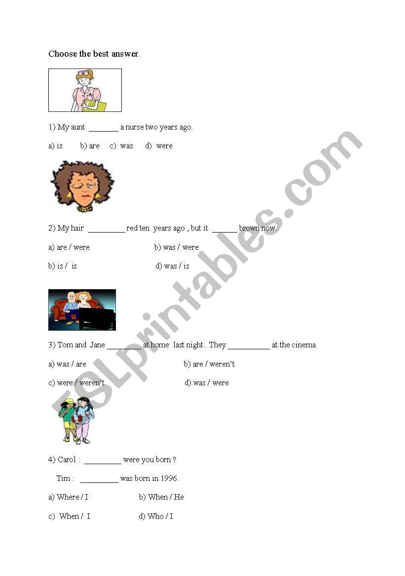 present & past forms of 