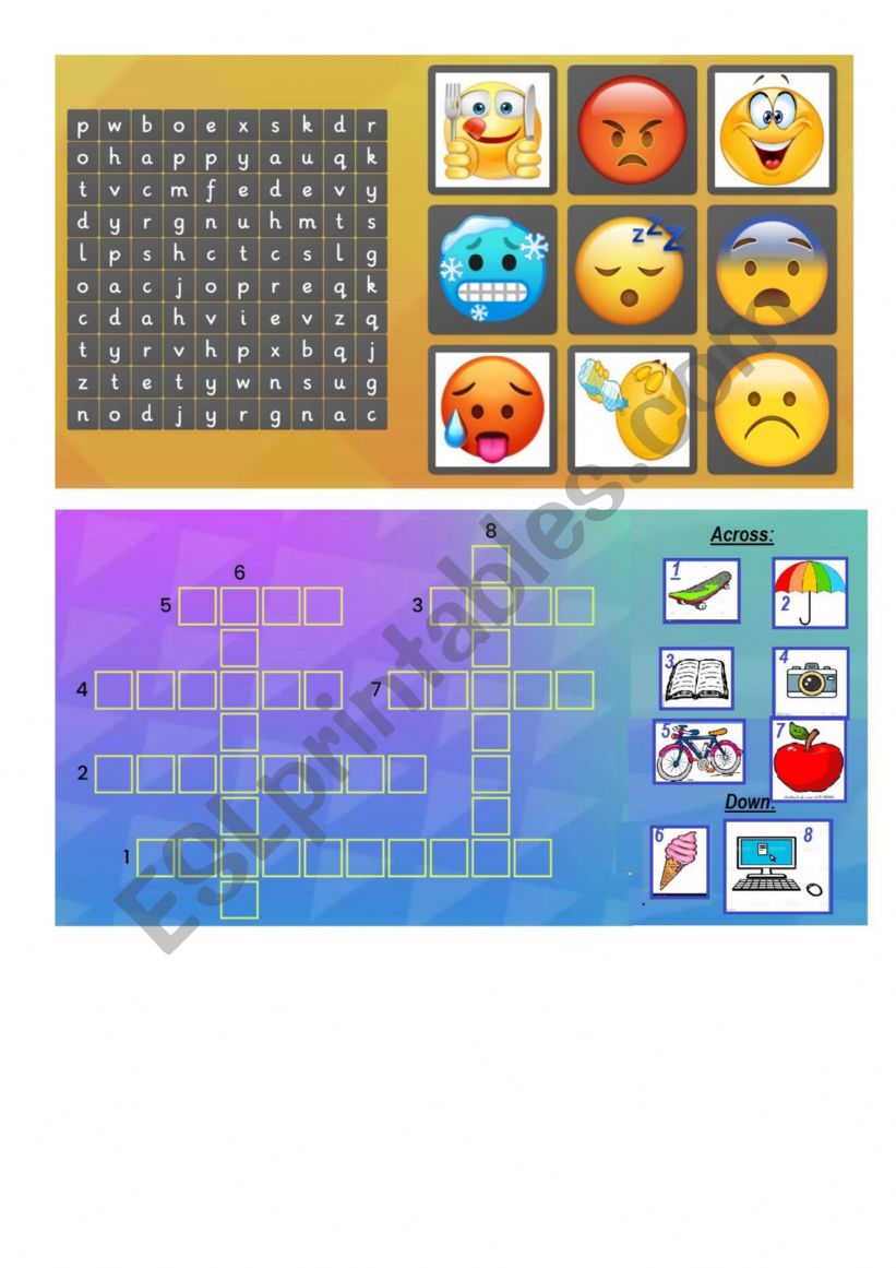 feelings worksheet
