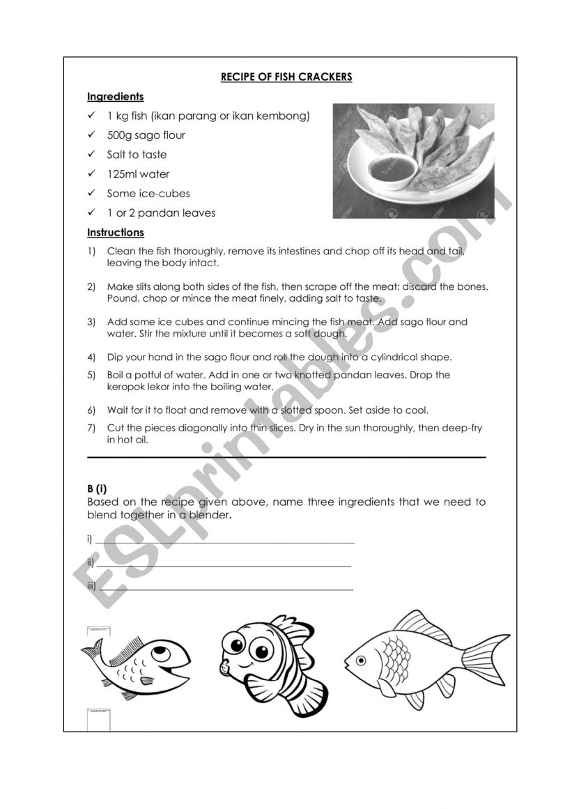 Writing an email worksheet