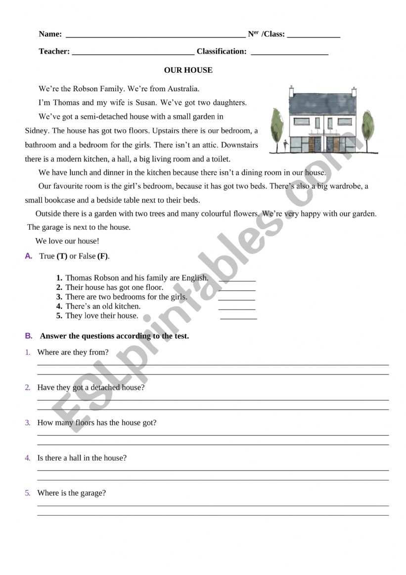 WRITTEN TEST worksheet