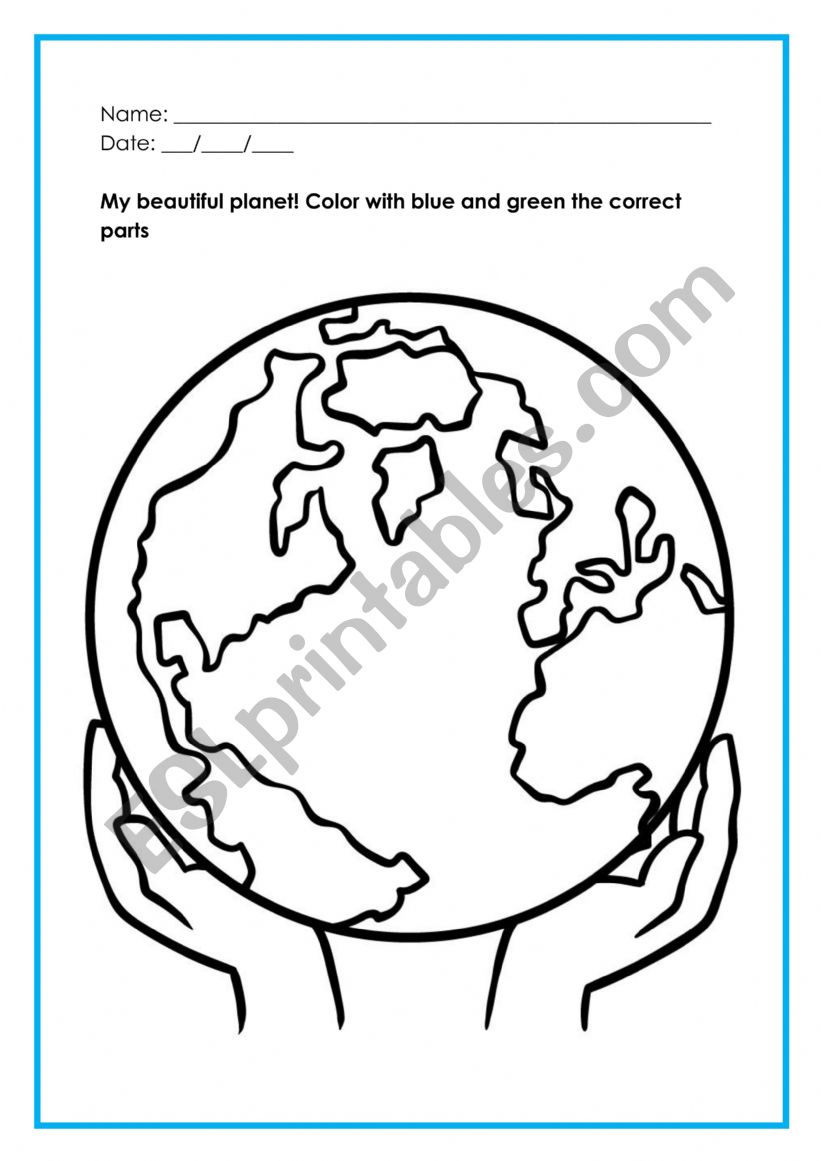 Environment worksheet