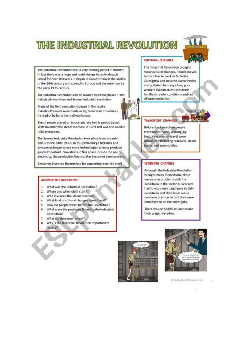 english-worksheets-industrial-revolution