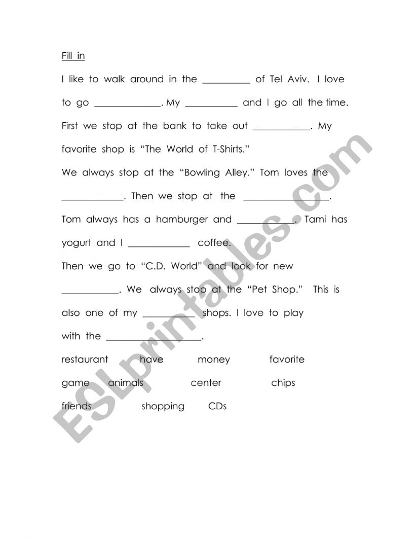 In the center worksheet