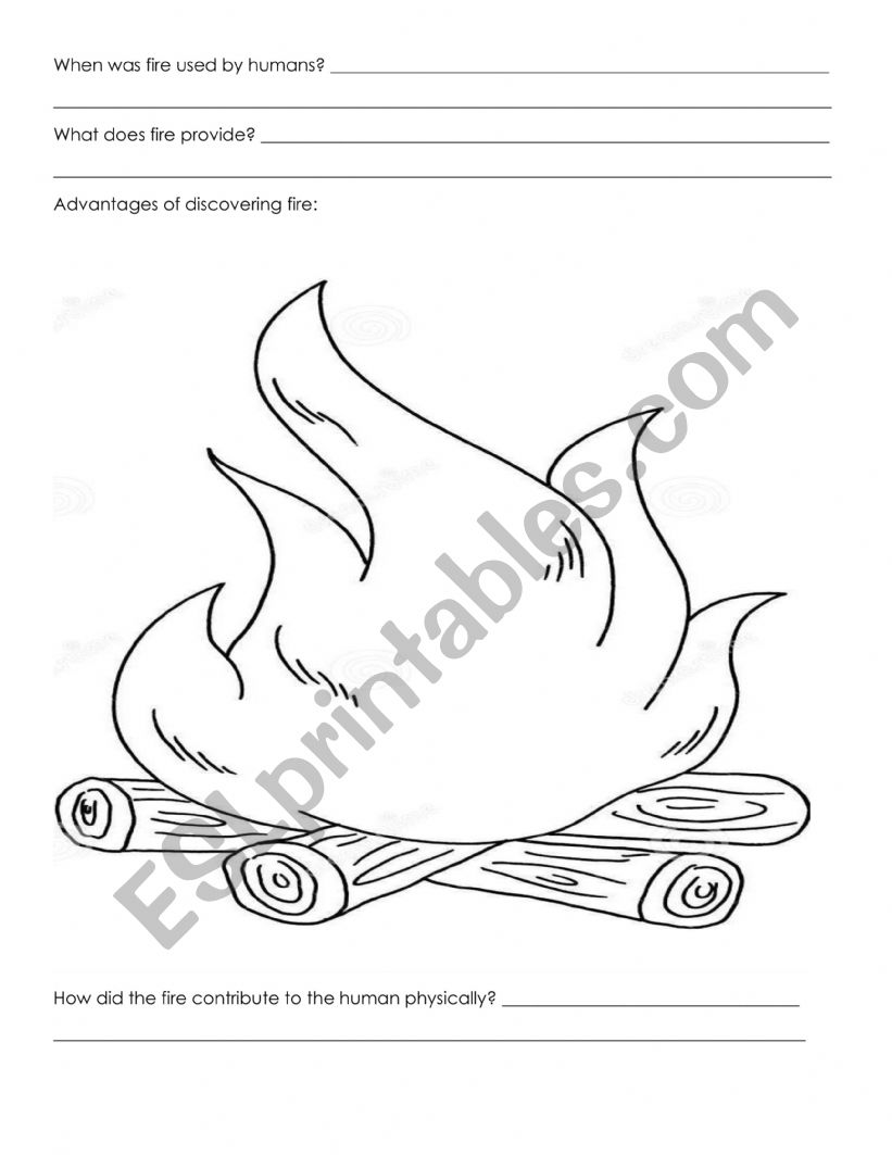 Cooking worksheet