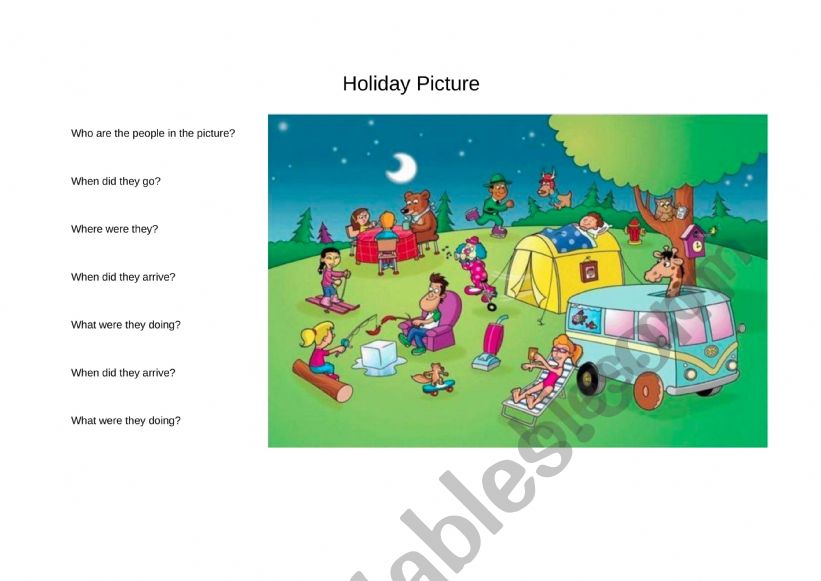 Past simple  worksheet