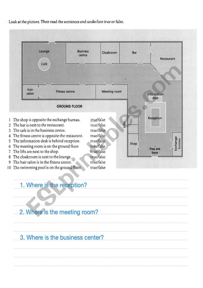 hotel1 worksheet