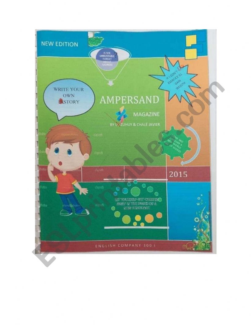 English Magazine for reading practice