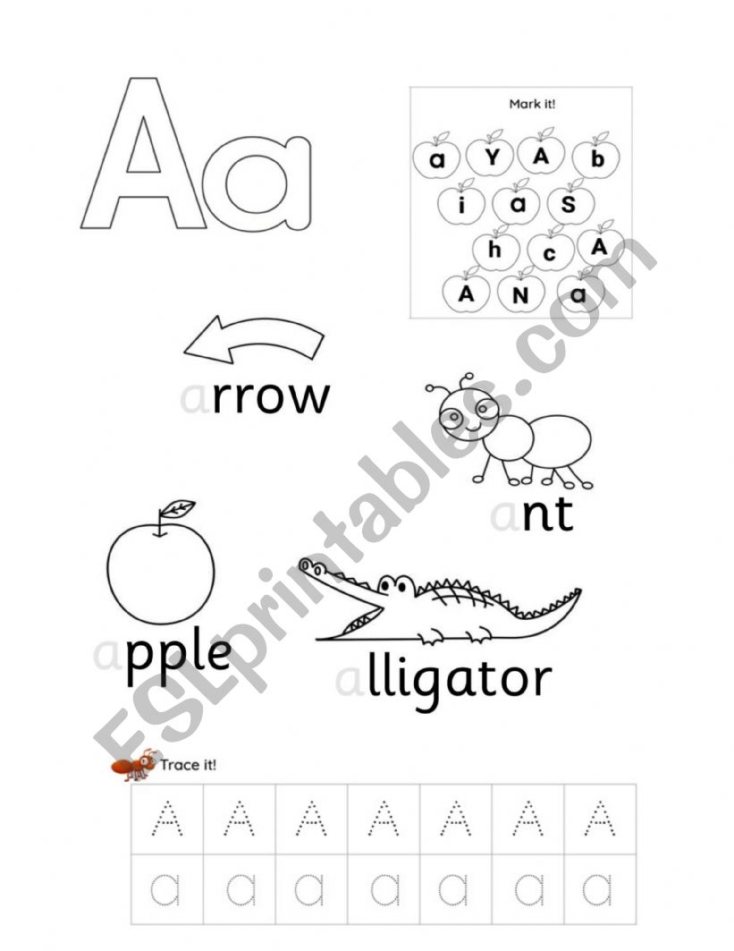 Aa worksheet worksheet