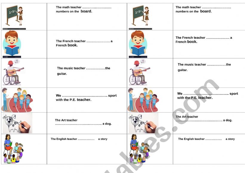 exercices worksheet