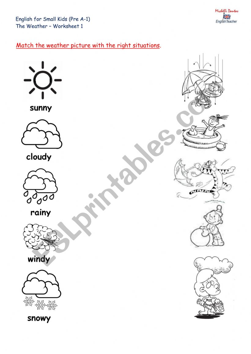 Weather worksheet