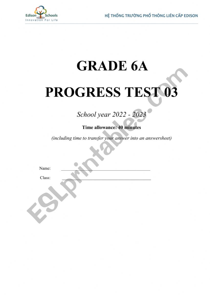 Adj worksheet