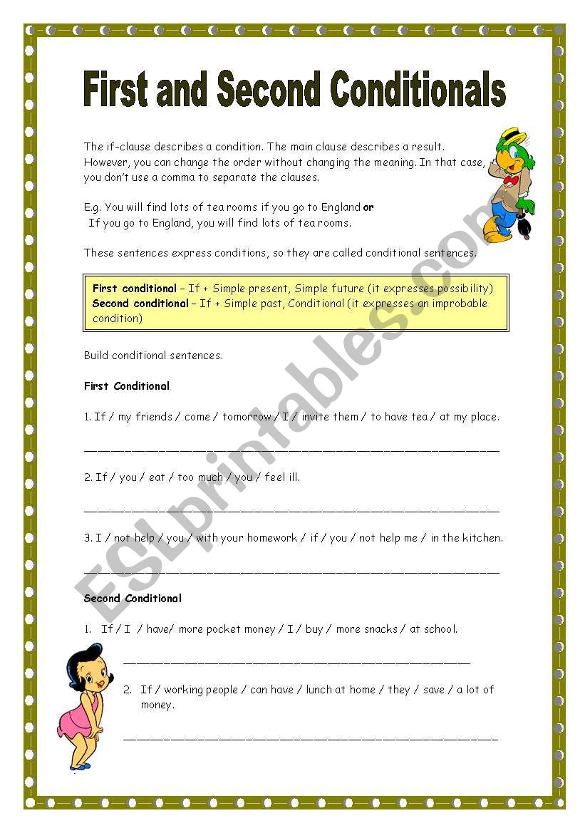 IF - sentences (12.09.08) worksheet