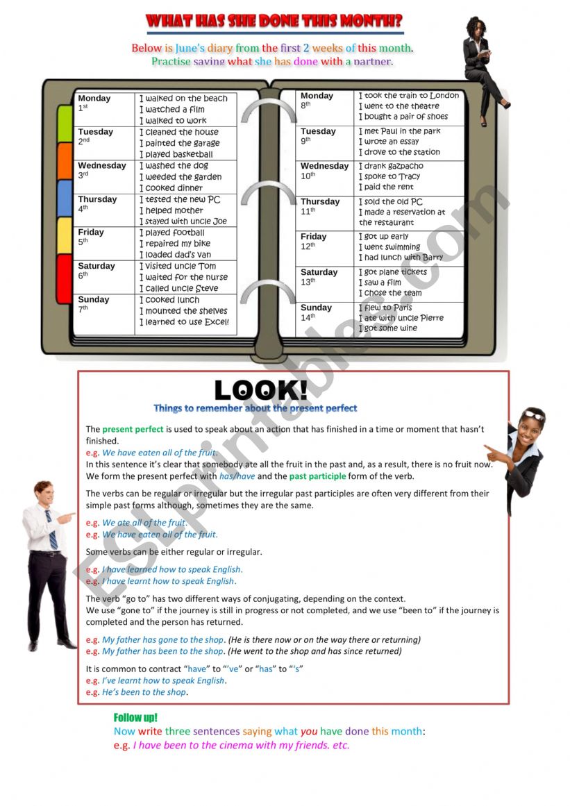 Present Perfect and Perfect Continuous