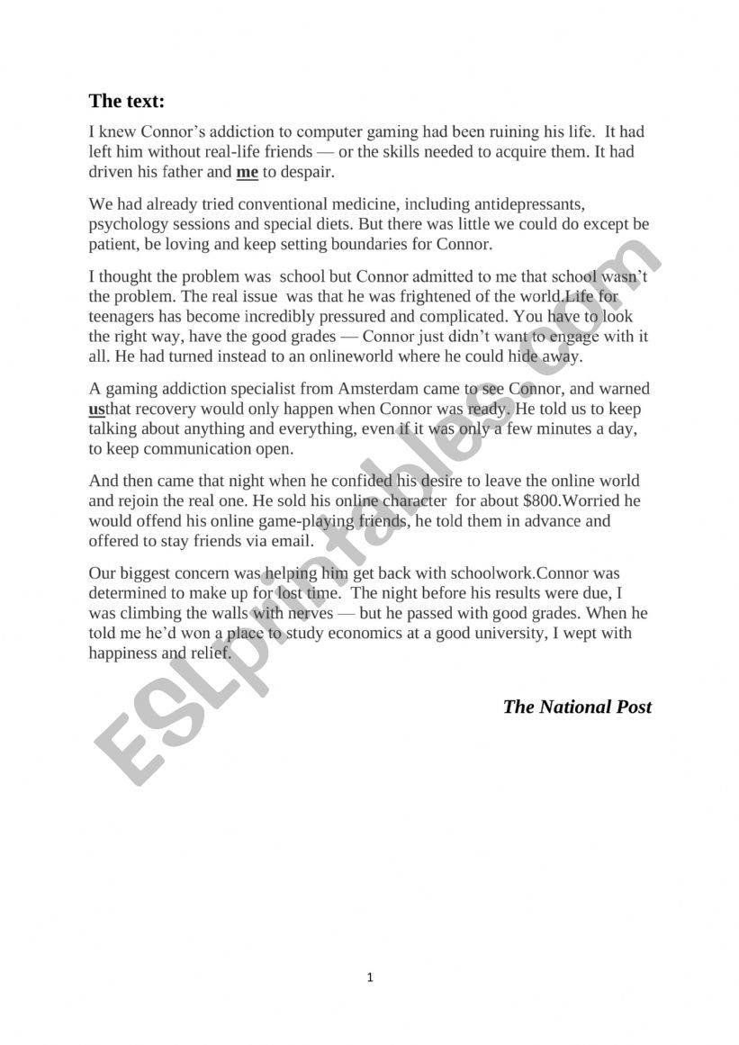 end of term3 test economics worksheet