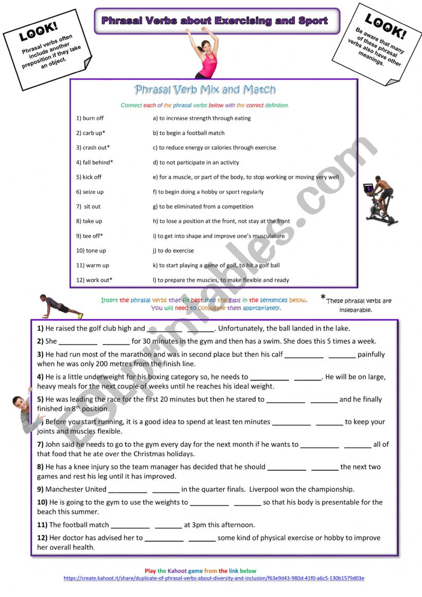 Phrasal Verbs with KICK: Kick off, Kick out, Kick in, Kick up • 7ESL