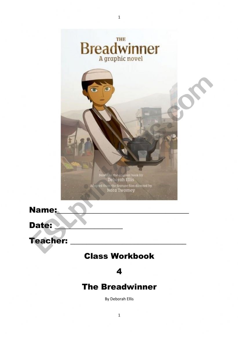 The Breadwinner Part 1 Chapters 1 -5