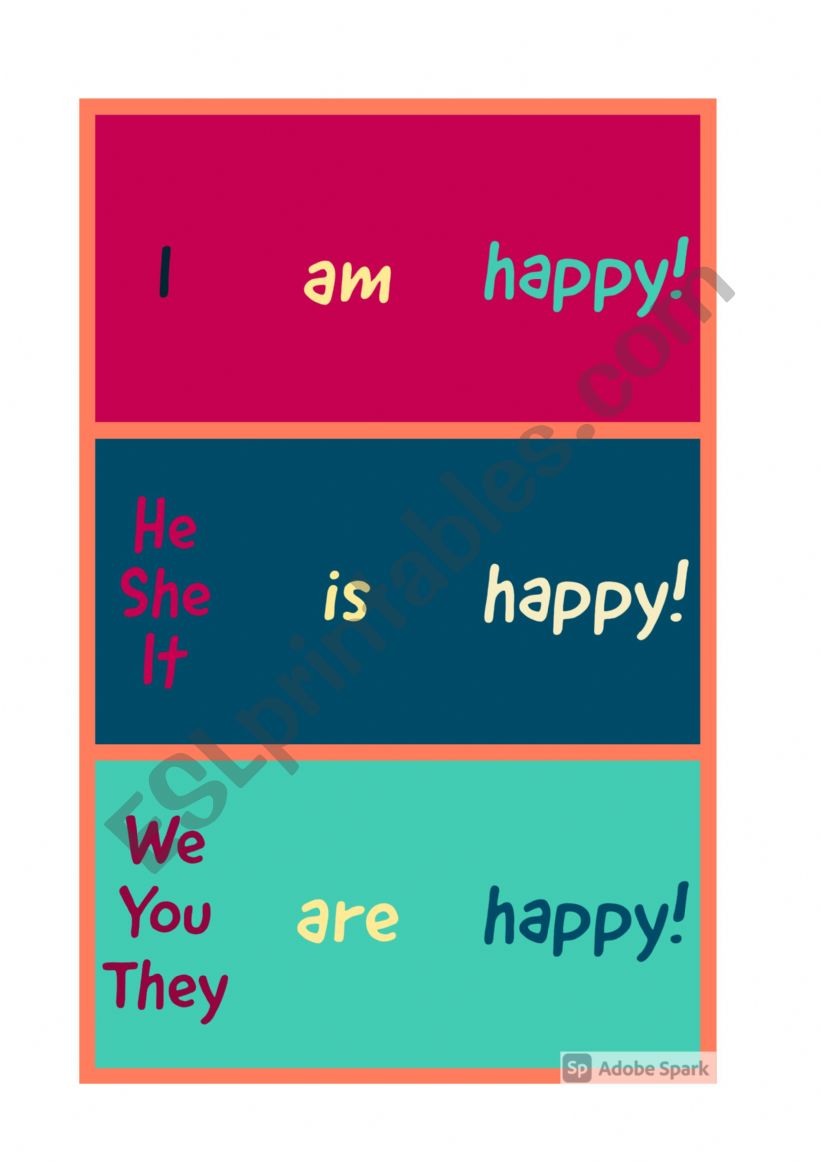 Mind Maps_TO BE worksheet