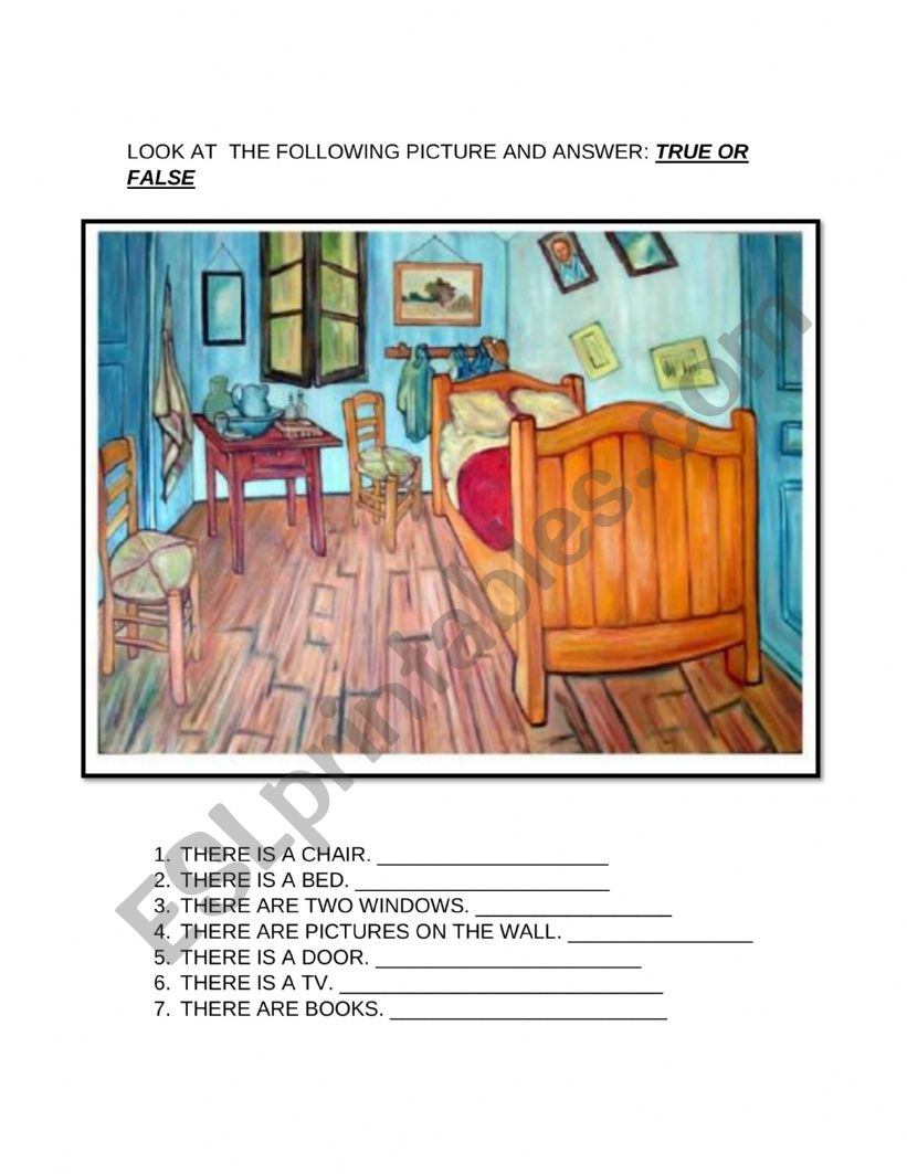 There is / There are worksheet