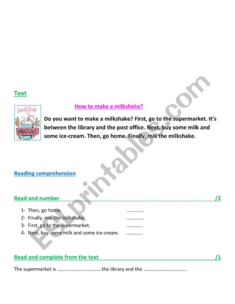 6th form test (tunisian pupils)