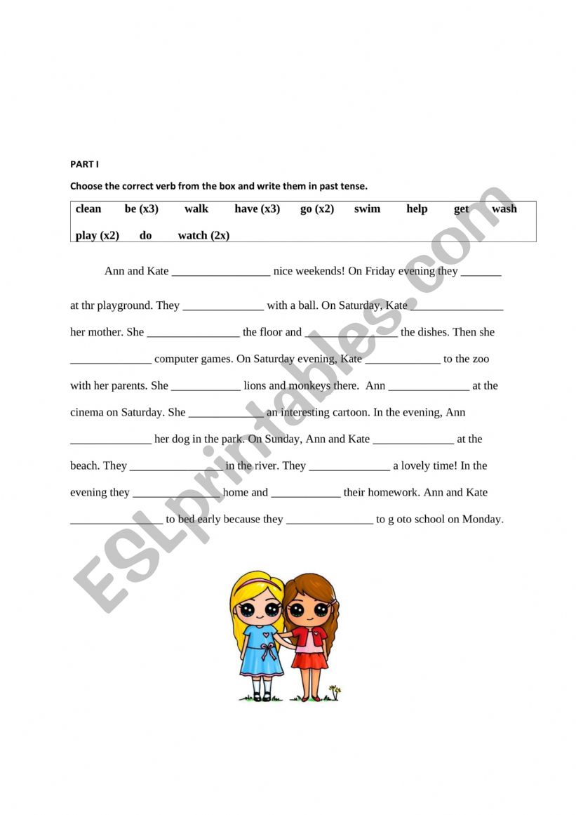 Past Simple worksheet