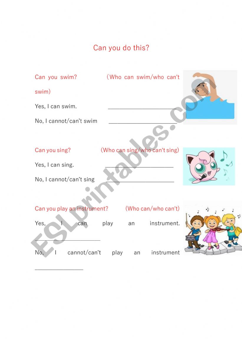 Can you do this worksheet