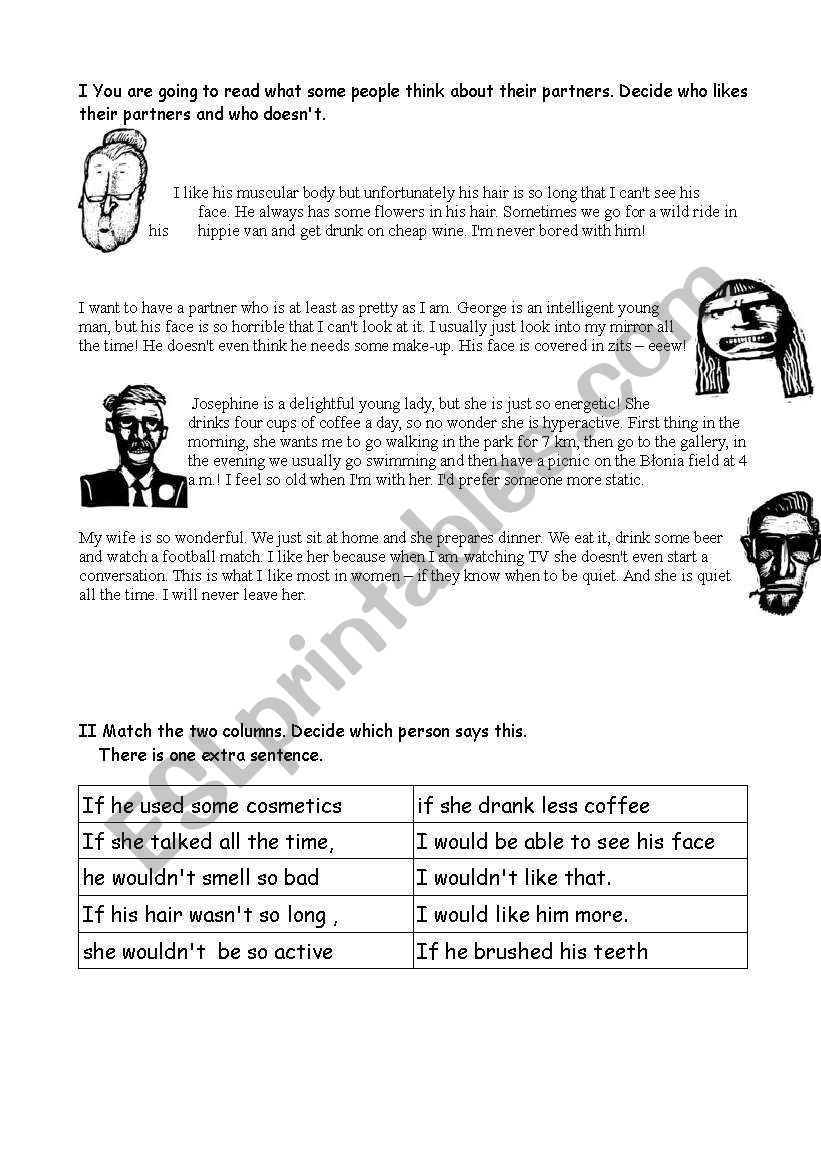 second conditional intro worksheet