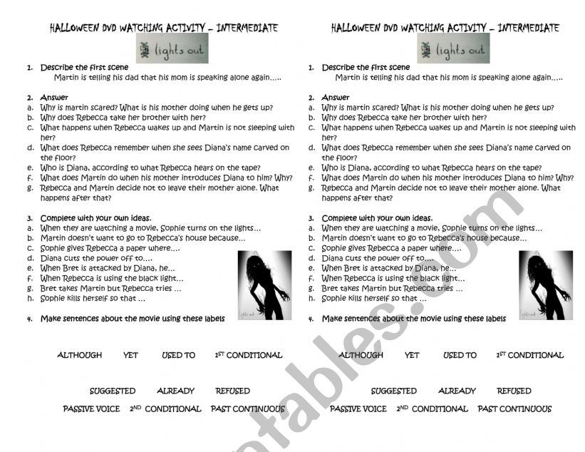 Movie Worksheet 