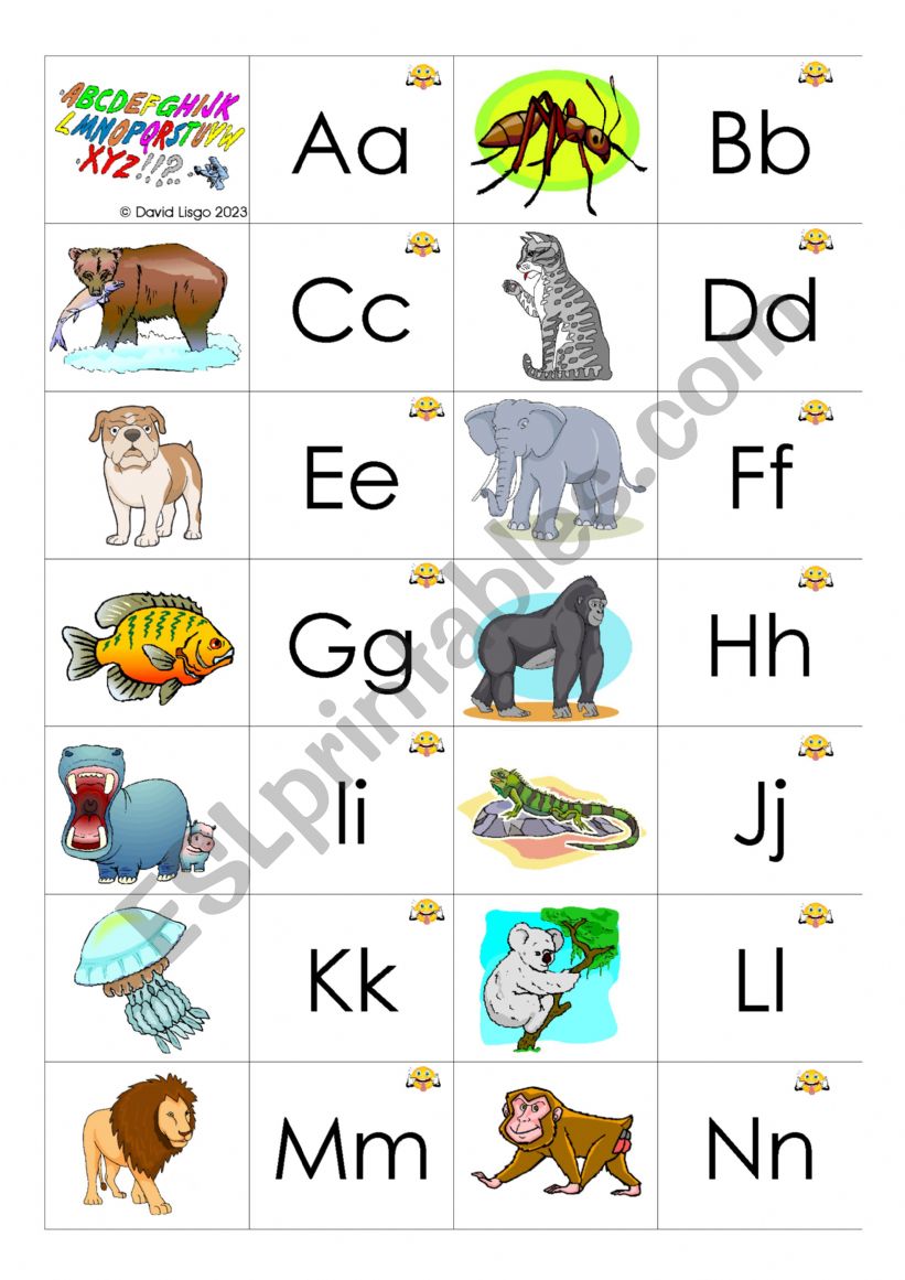 Phonic Alphabet Circle with instructions