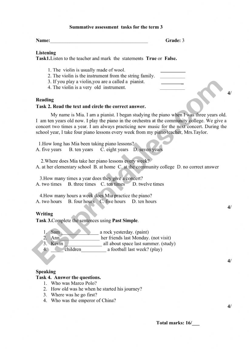 clothes worksheet