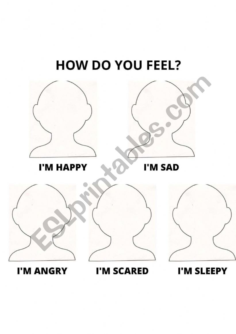 How do you feel? worksheet