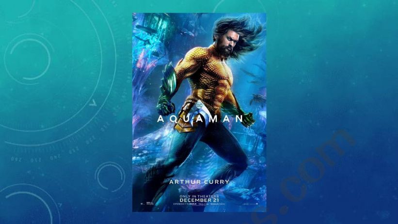 Aquaman Movie Activity worksheet