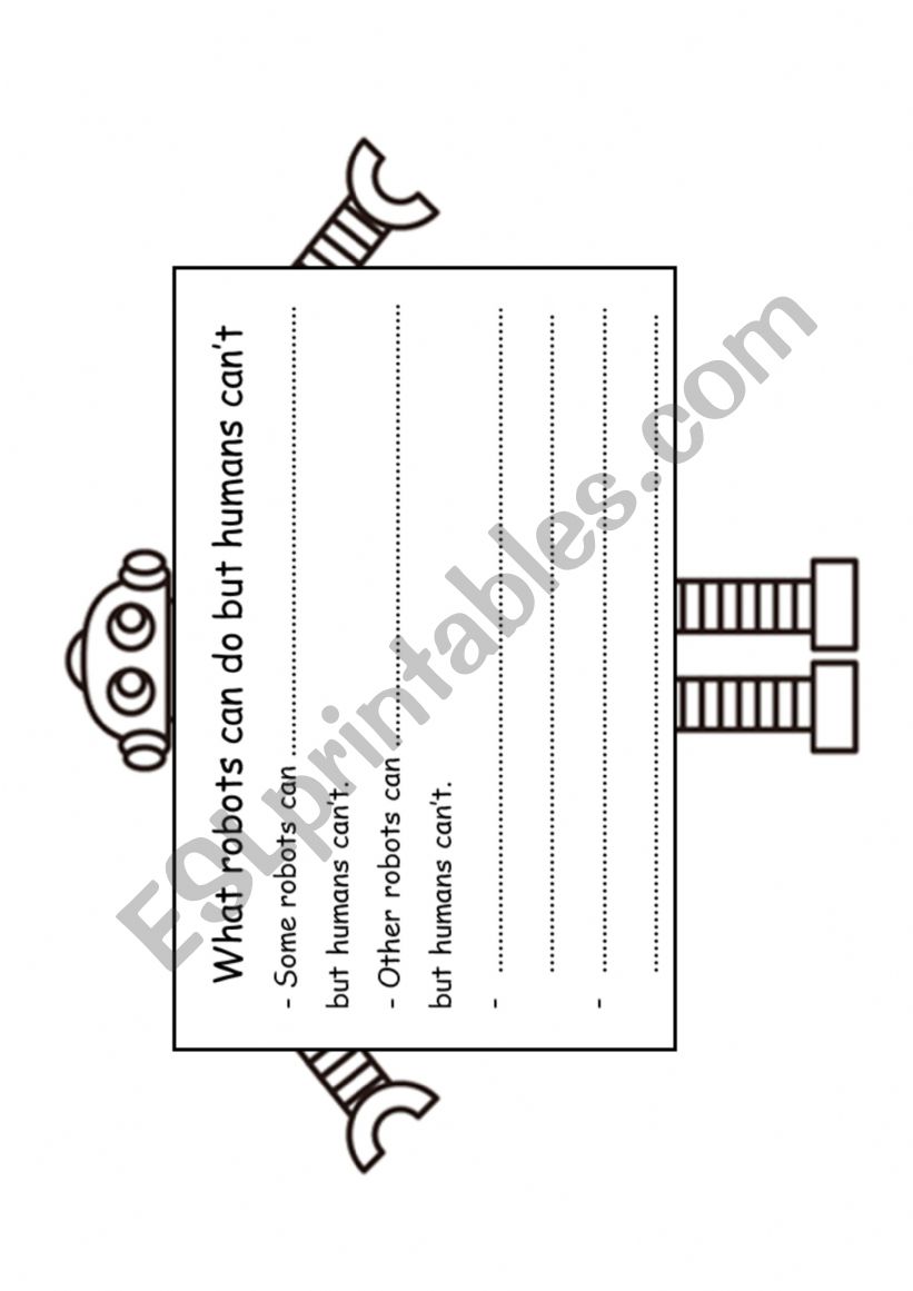 What can robot do but human canÃ¯Â¿Â½t