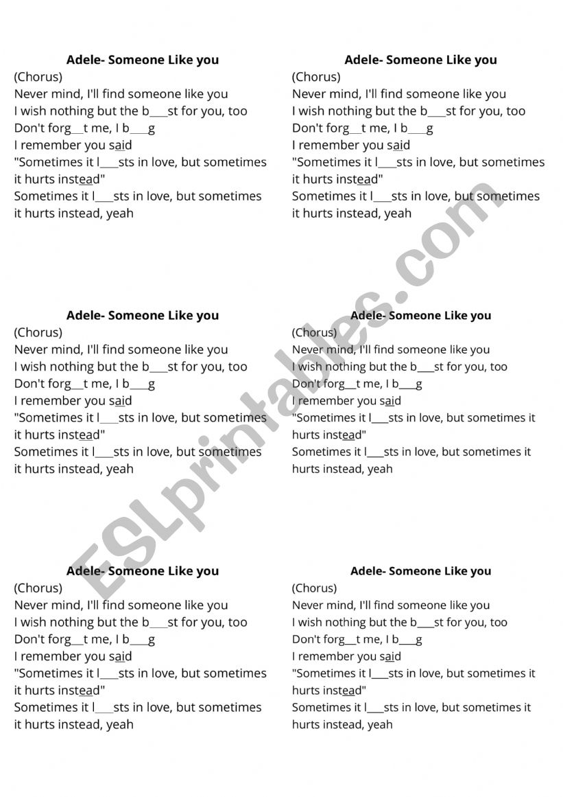 Practice vowel 