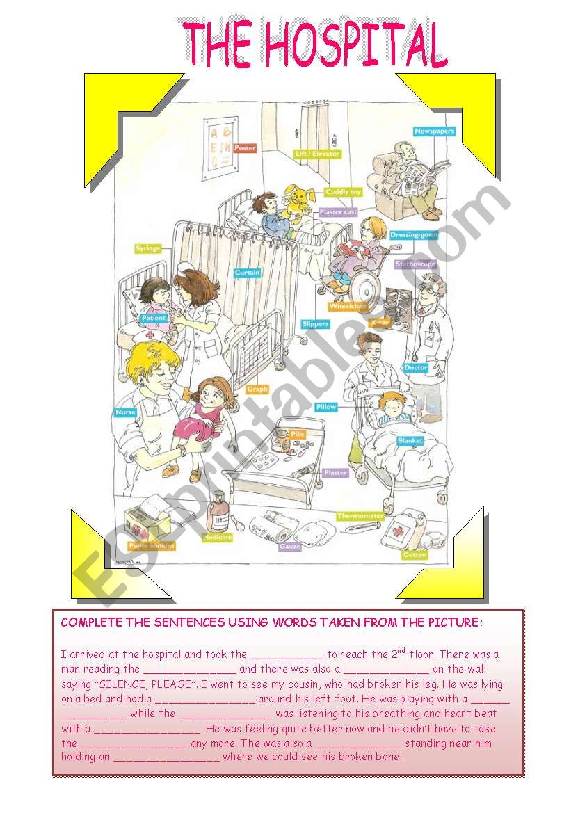 The hospital worksheet