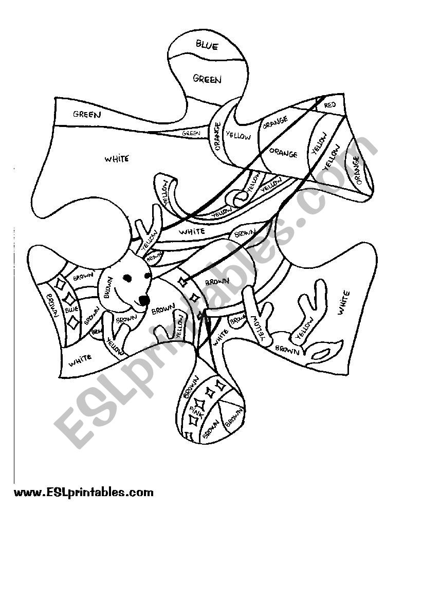 The BIG Christmas Puzzle worksheet