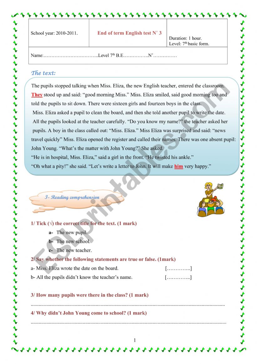 end term test n3 2022 worksheet