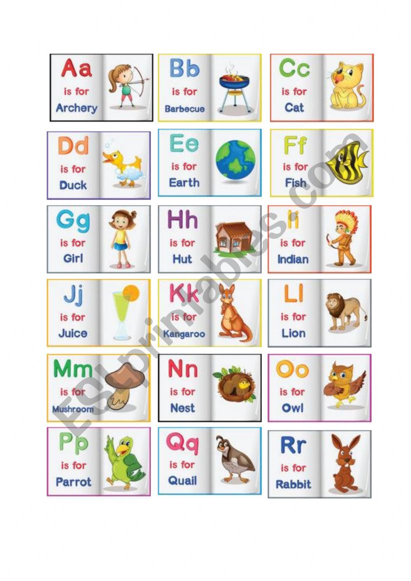 Alphabet  worksheet