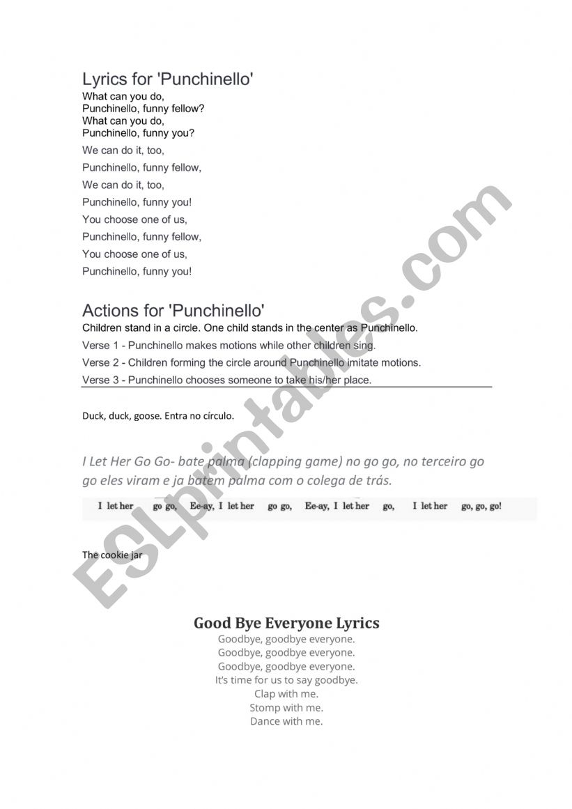 ss worksheet