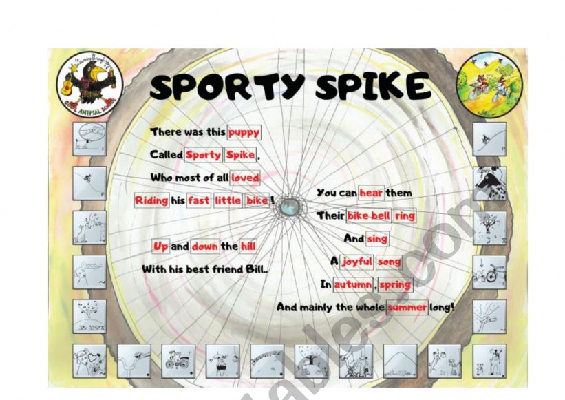 COOL ANIMAL SCHOOL - SPORTY SPIKE