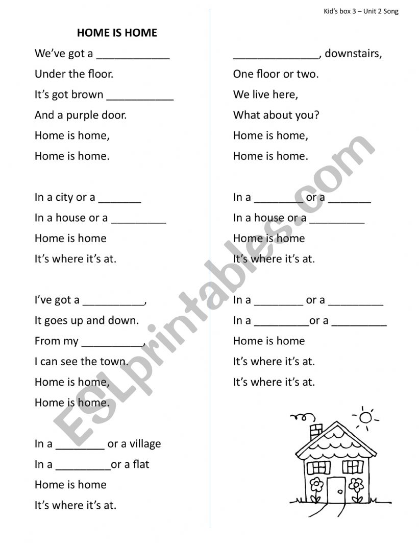 KID BOX SONG worksheet