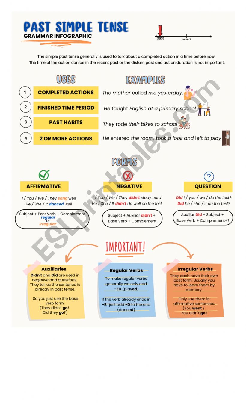 PAST SIMPLE TENSE worksheet