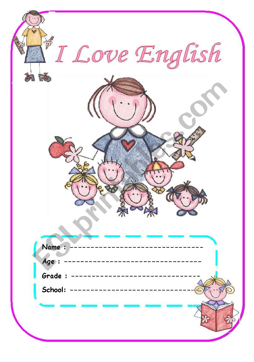 Cover Page worksheet