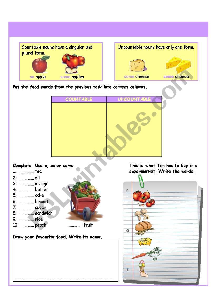 Stone soup - part II worksheet