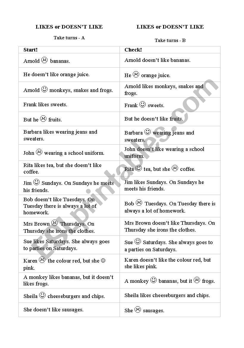 negation worksheet