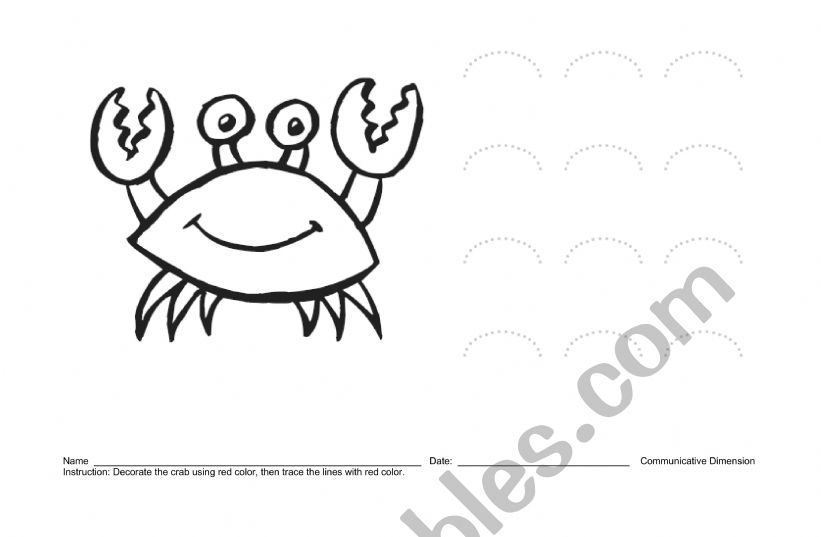 colors worksheet