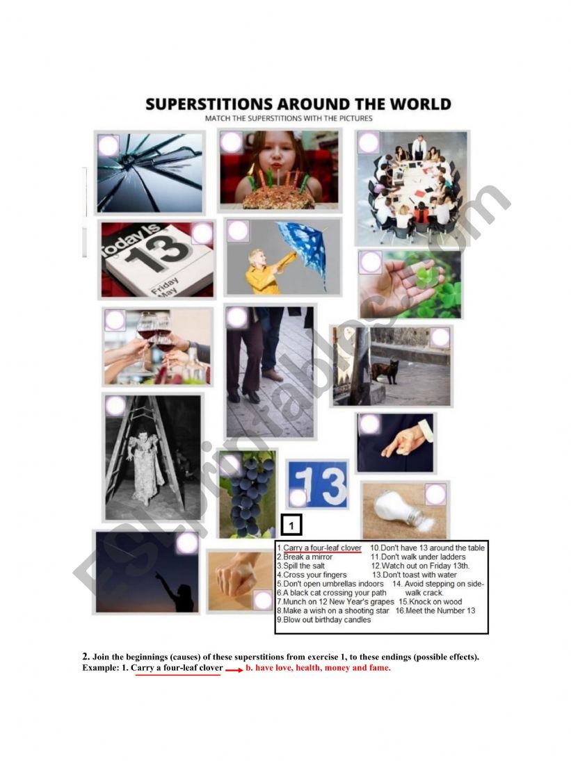 Superstitions around the world